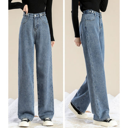 Pants/裏起毛ワイドロングパンツ ST/No.27801