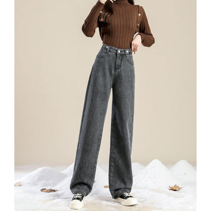 Pants/裏起毛ワイドロングパンツ ST/No.27801