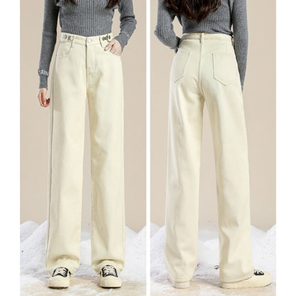 Pants/裏起毛ワイドロングパンツ ST/No.27801