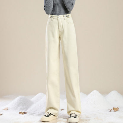 Pants/裏起毛ワイドロングパンツ ST/No.27801