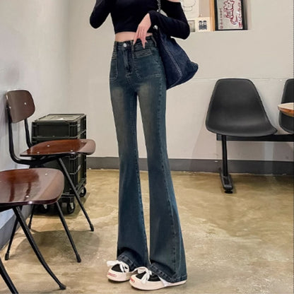 Pants/ポケットフレアデニムパンツ ST/No.27834