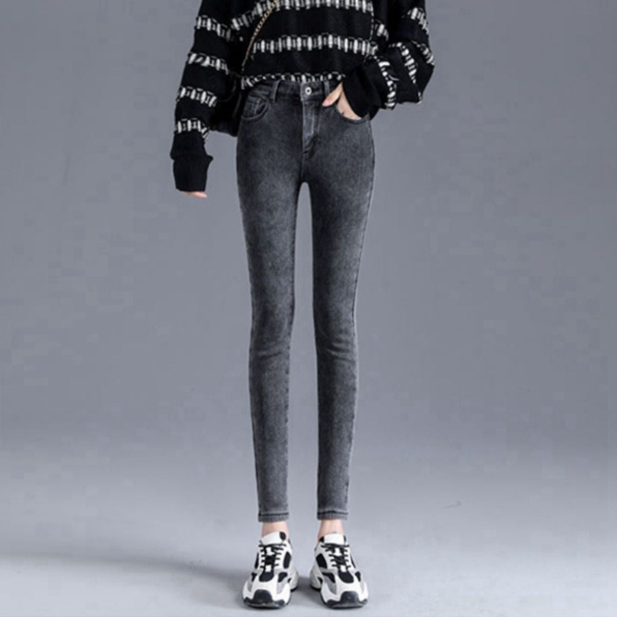 Pants/裏シャギースキニーデニムパンツ ST/No.27861