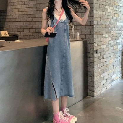 Dress/デニムジャンスカ ST/No.27876