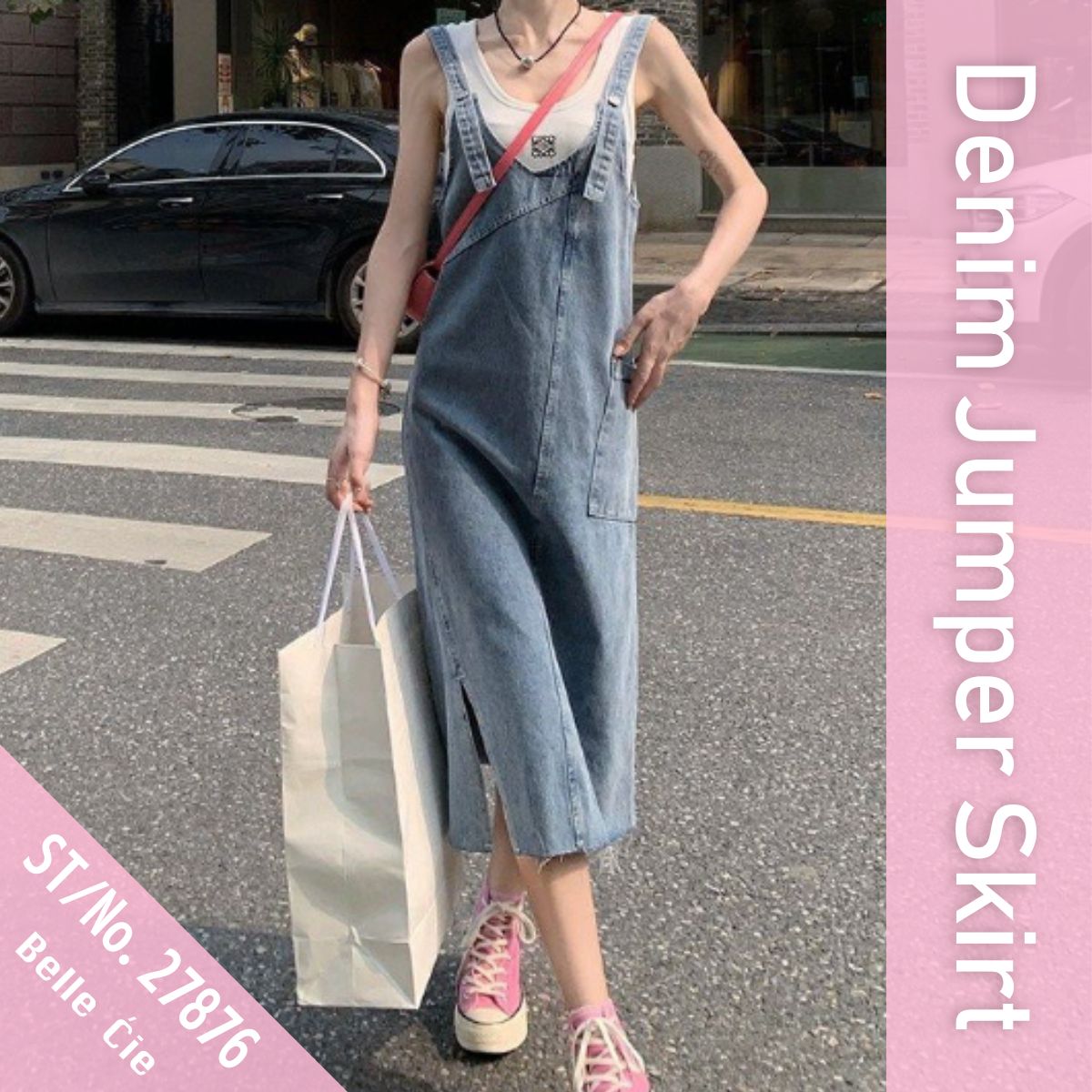 Dress/デニムジャンスカ ST/No.27876
