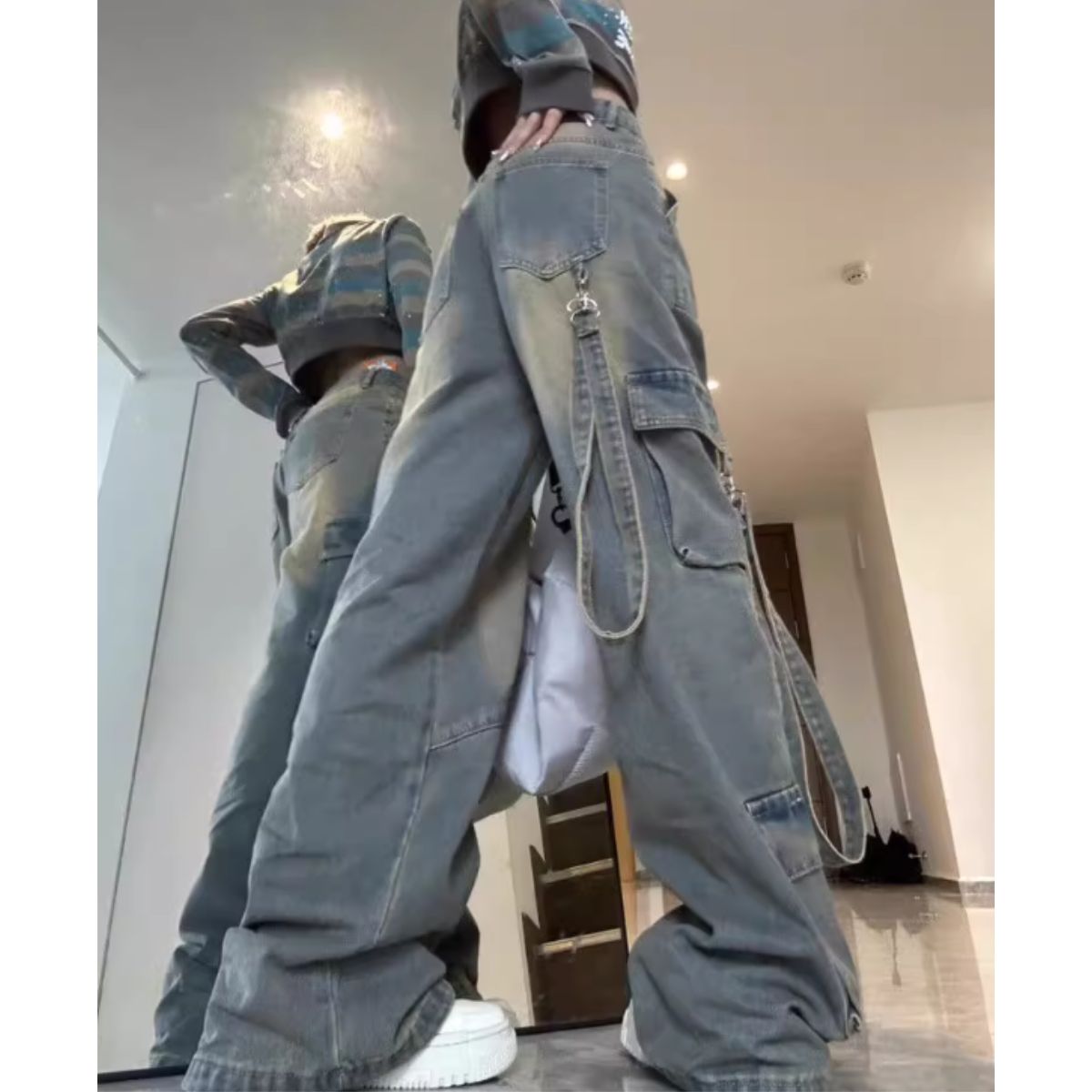 Pants/カーゴデニムパンツ ST/No.27881