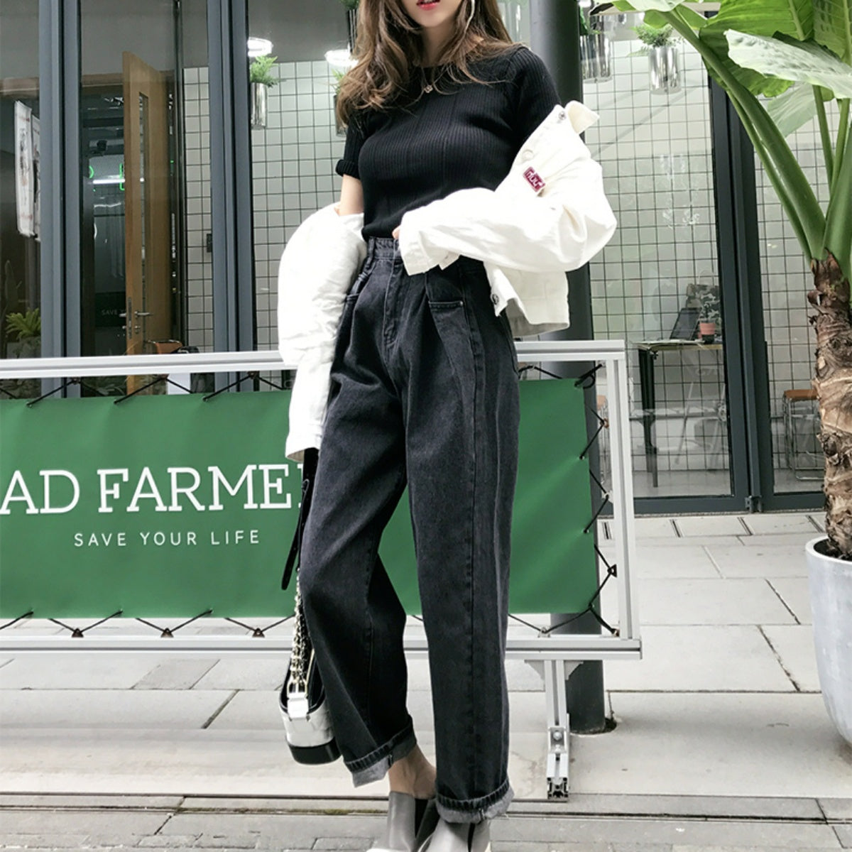Pants/ボーイフレンドデニム  ST/No.28013