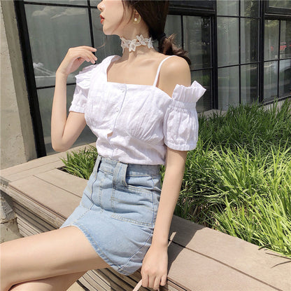 Blouse/ワンショルブラウス ST/No.27170