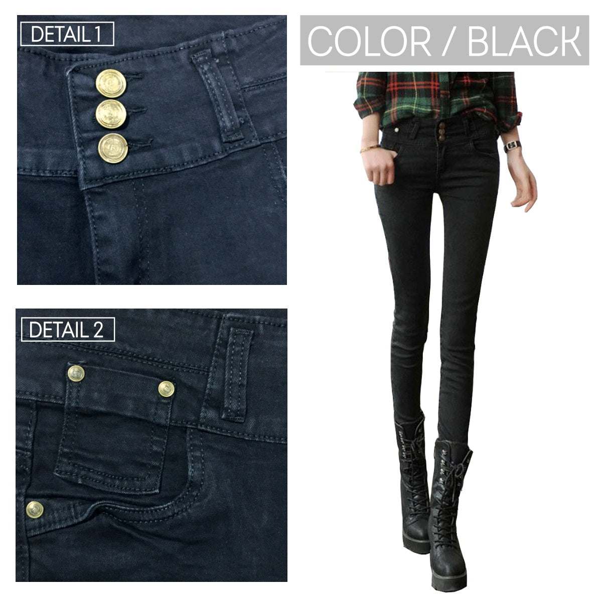 Pants/ハイウエストスキニージーンズ ST/No.28009