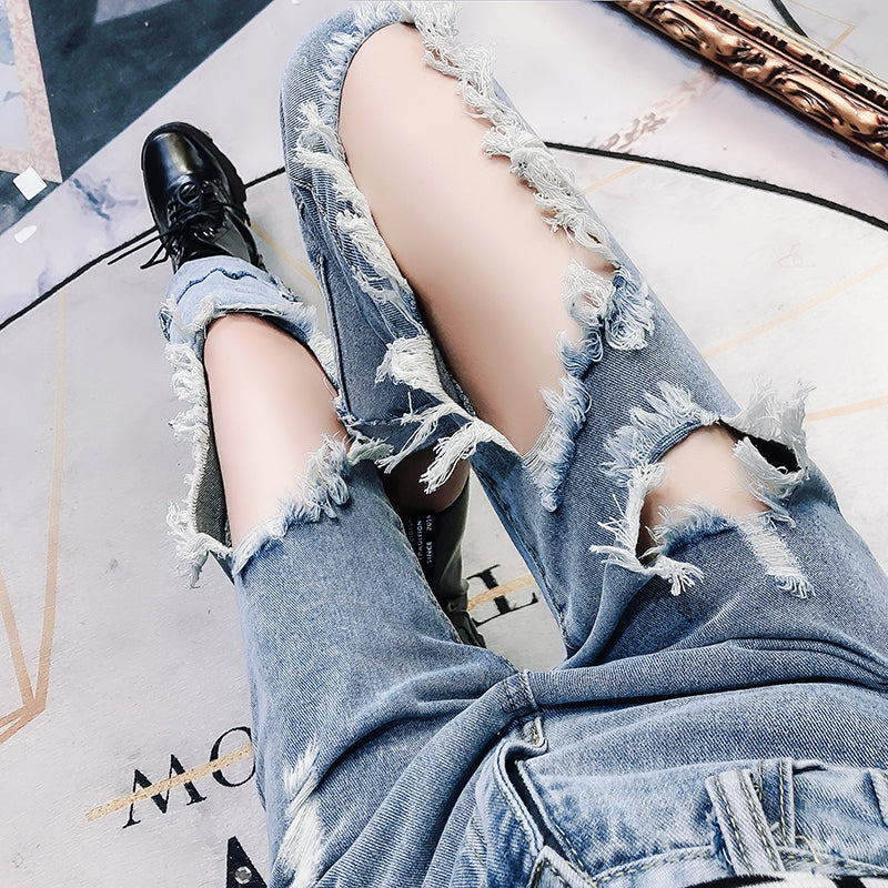 Pants/クラッシュデニムパンツ ST/No.27180