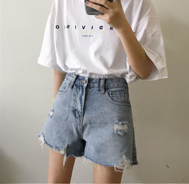 Pants/ダメージショートパンツ ST/No.27045