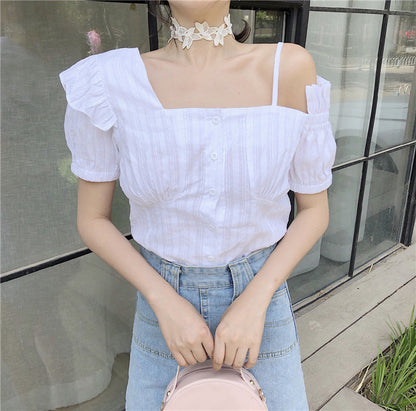 Blouse/ワンショルブラウス ST/No.27170
