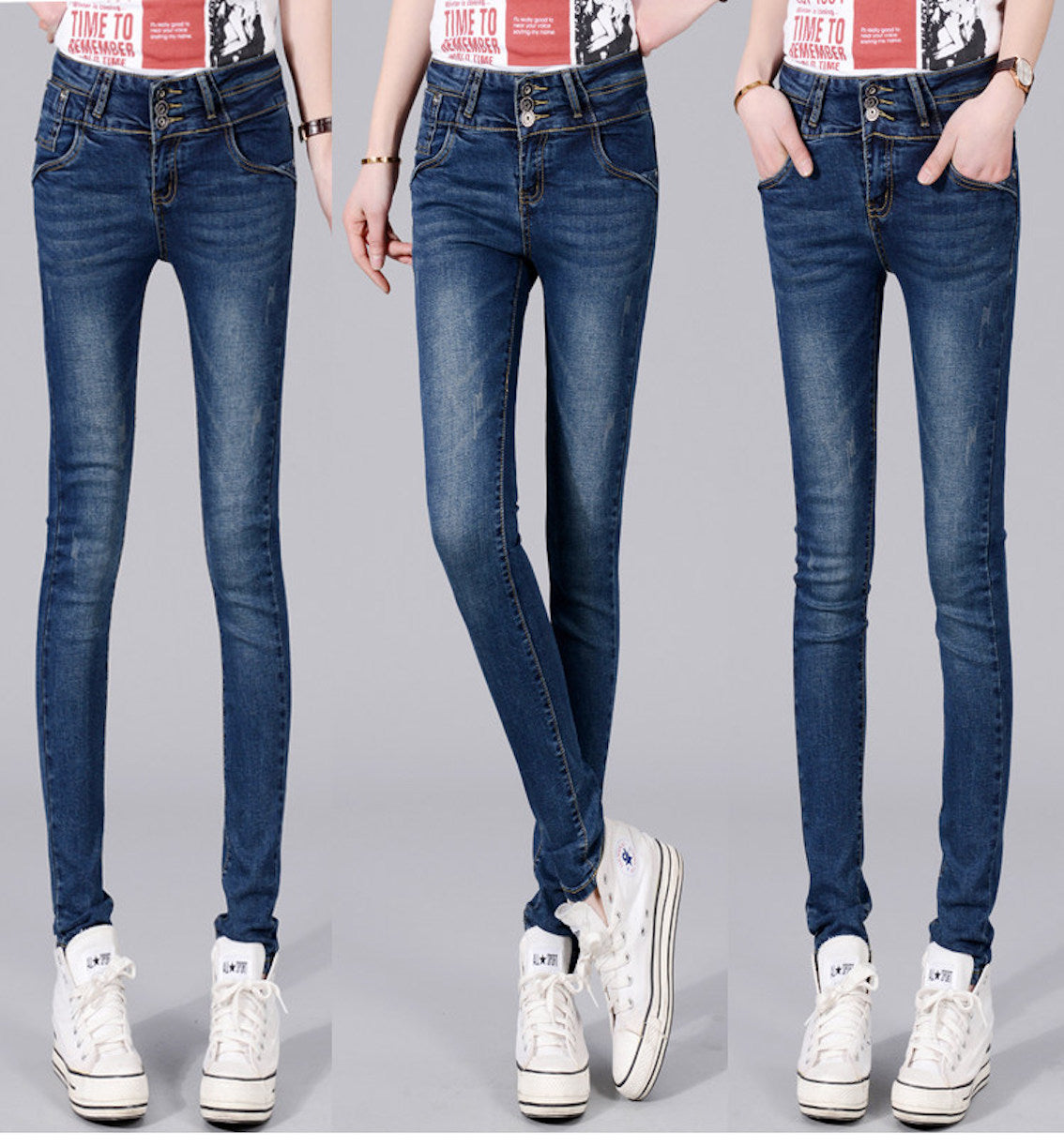 Pants/ハイウエストスキニージーンズ ST/No.28009
