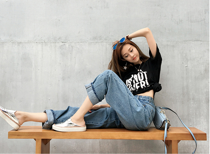 Pants/ボーイフレンドデニム  ST/No.28013