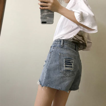 Pants/ダメージショートパンツ ST/No.27045