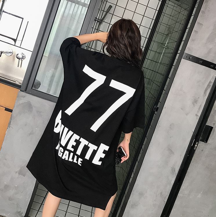 Dress/ナンバリングビッグTワンピ ST/No.27044