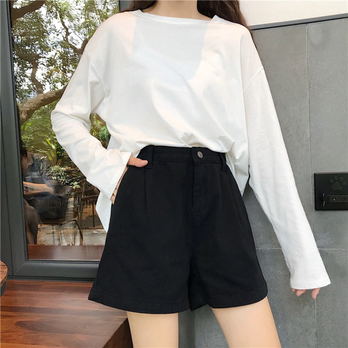 Pants/タック入りキュロットショートパンツ ST/No.27118