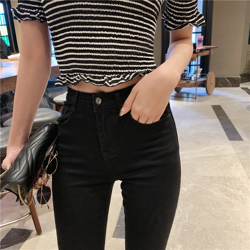Pants/ストレッチフレアデニムパンツ ST/No.27086