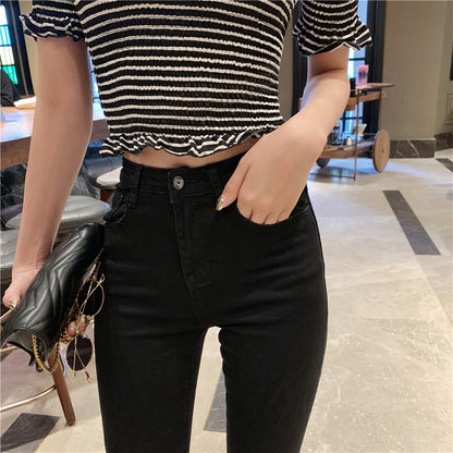 Pants/ストレッチフレアデニムパンツ ST/No.27086