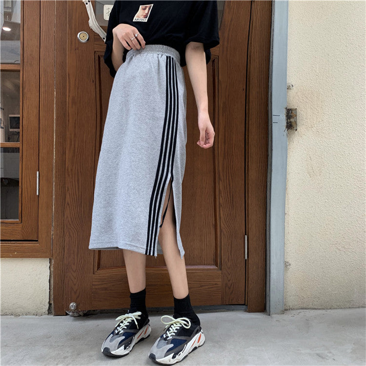 Skirt/ラインスリットスカート ST/No.27019