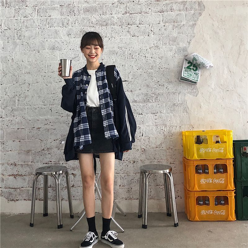 Jaket/異素材切り替えブルゾン ST/No.27079