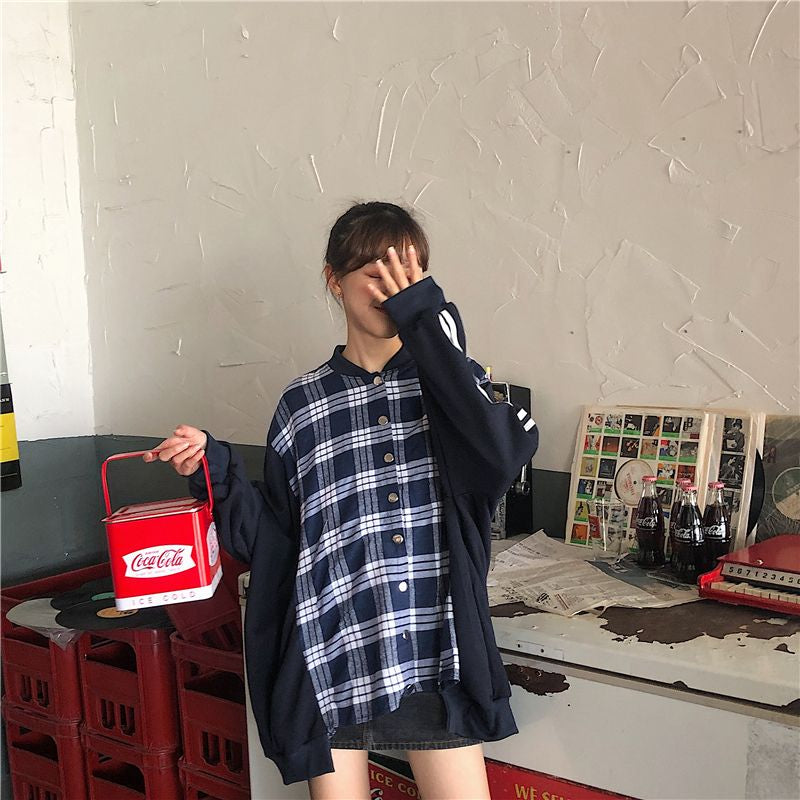 Jaket/異素材切り替えブルゾン ST/No.27079
