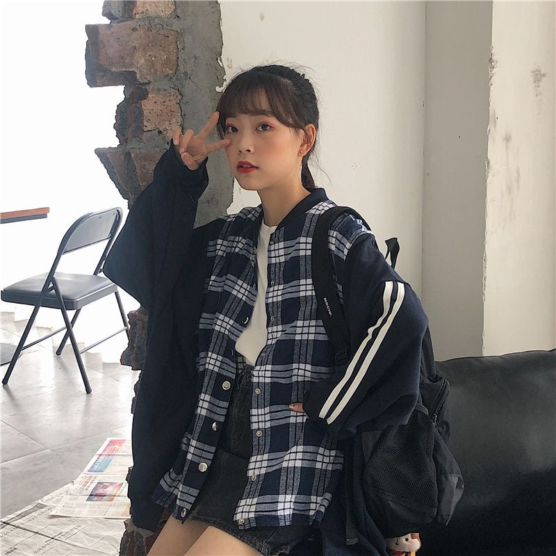 Jaket/異素材切り替えブルゾン ST/No.27079
