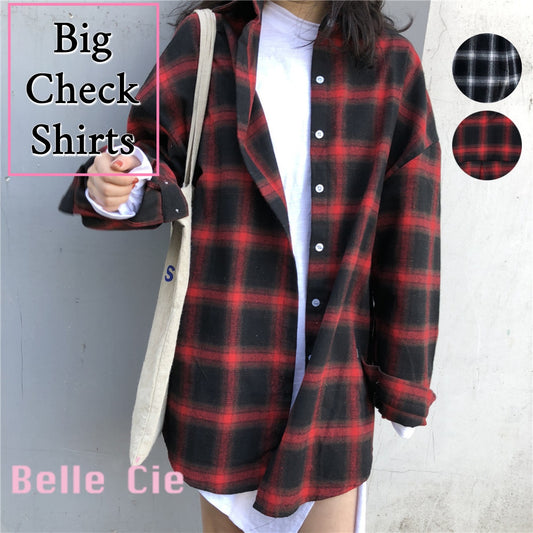 Shirts/ ビッグチェックシャツ ST/No.27208