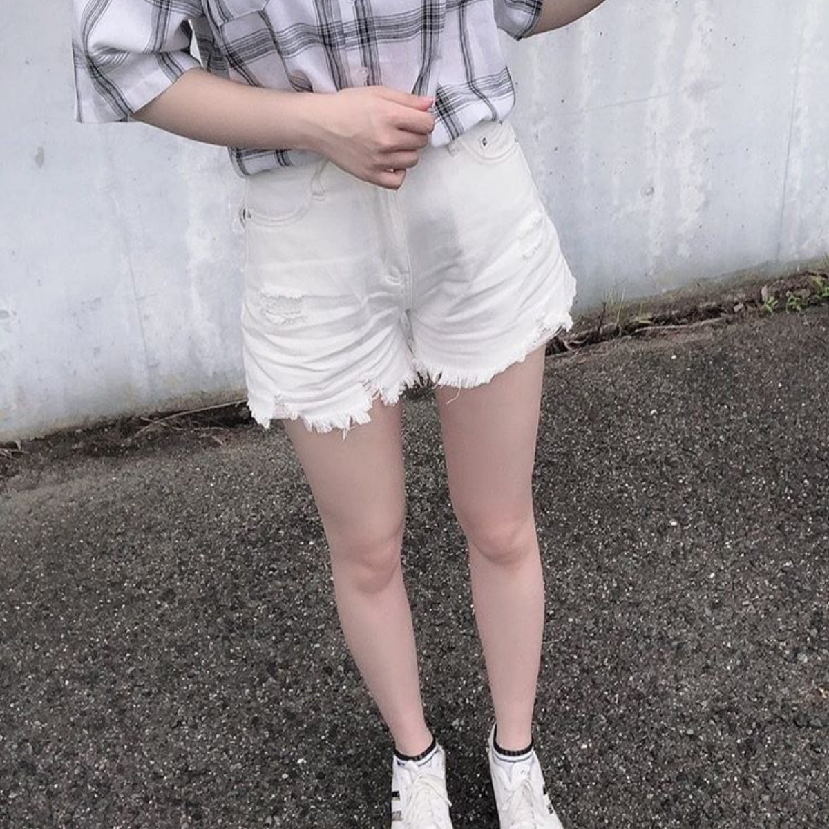 Pants/ダメージショートパンツ ST/No.27045