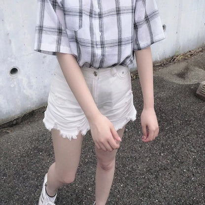 Pants/ダメージショートパンツ ST/No.27045