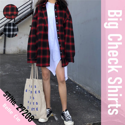 Shirts/ ビッグチェックシャツ ST/No.27208