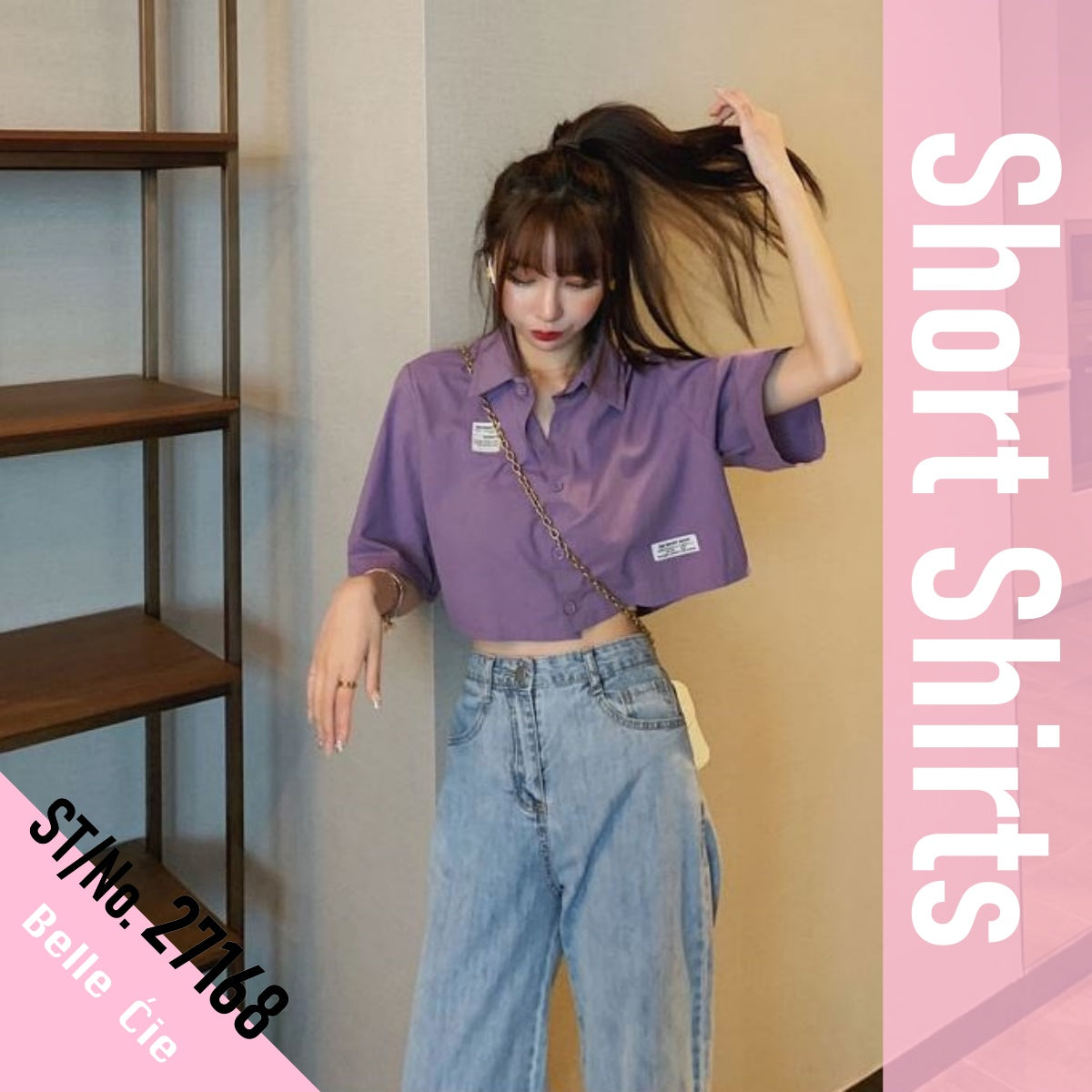 Shirts/ 短丈シャツ　ST/No.27168
