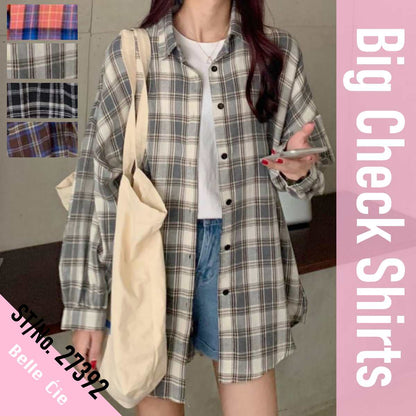 Shirts/ビエラチェックネルシャツ ST/No.27392