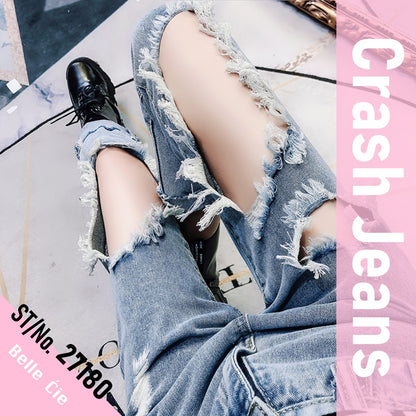 Pants/クラッシュデニムパンツ ST/No.27180